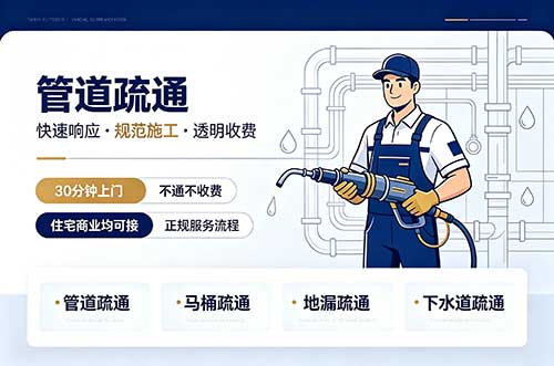 石柱管道疏通