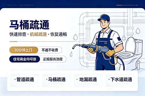 石柱马桶疏通